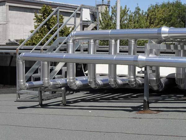 Passaggio di calore attraverso impiant industriale Reggio Emilia